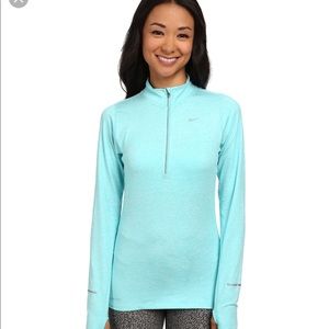 SALE! Women’s Nike Half Zip Running Light Blue